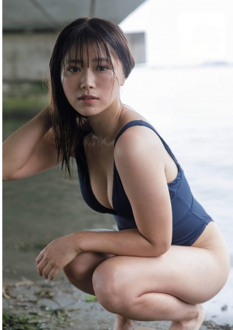The best golfer beauty showed her swimsuit Suzuran Yamauchi12