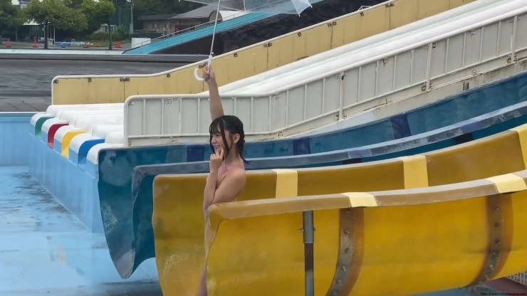 Ayana Nishinaga Swimsuit LEOHEX in pool photo session39