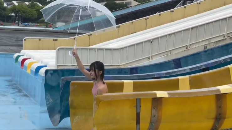 Ayana Nishinaga Swimsuit LEOHEX in pool photo session41