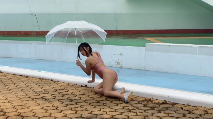 Ayana Nishinaga Swimsuit LEOHEX in pool photo session59