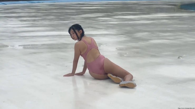 Ayana Nishinaga Swimsuit LEOHEX in pool photo session89