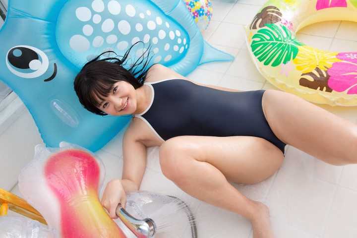Ayana Nishinaga school swimsuit gravure 656