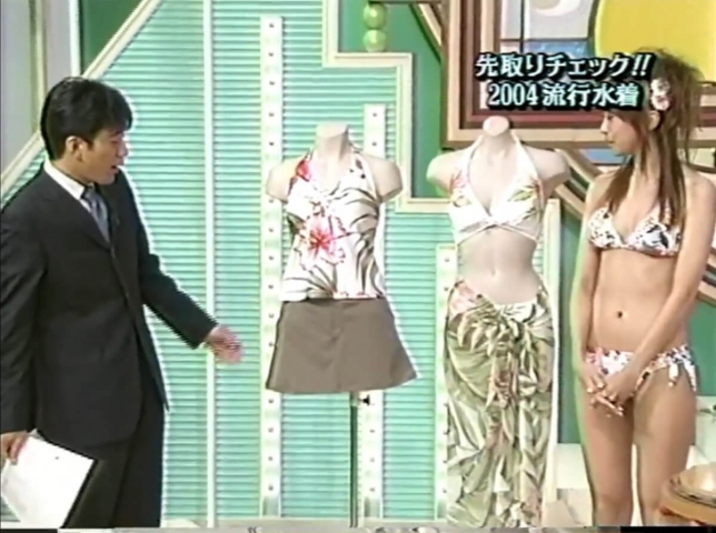 Takeda Mariko 2004 popular water dress032
