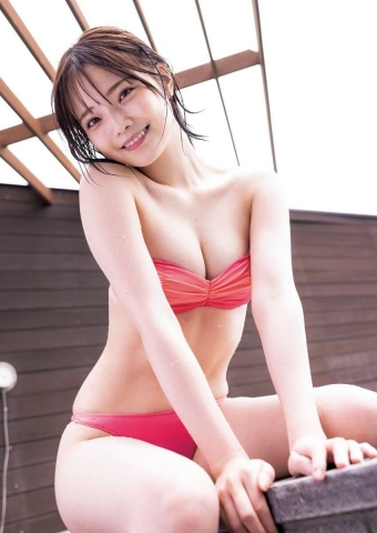 Shintani Himika hot spring swimsuit gravure010