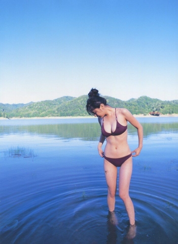  Water beauty bikini Kana Kurashina 2045
