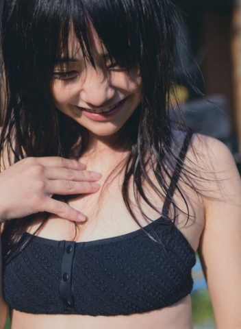 Water beauty bikini Kana Kurashina 2003