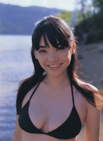 Water beauty bikini Kana Kurashina 2004