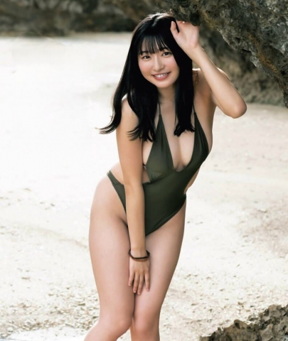 Yurika Wagatsuma fully opened pure swimsuit002