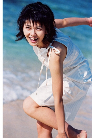 Yoko Minamino in 2002 too shy001