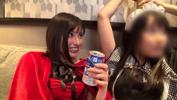 ハロウィンギャルナンパ in渋谷 ハロウィンに浮かれるコスプレ美女を捕獲して飲んで酔わせて即マンGET！4名-Scene11