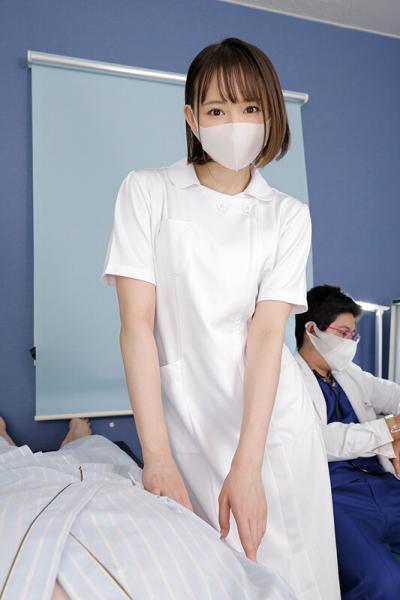 【VR】マスク美女の看護師に退院するまで見つめられ、射精させられる入院生活。-Scene14