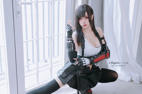 Byoru（ビヨル） FF7R ティファ Tifa Lockheart Cosplay 05